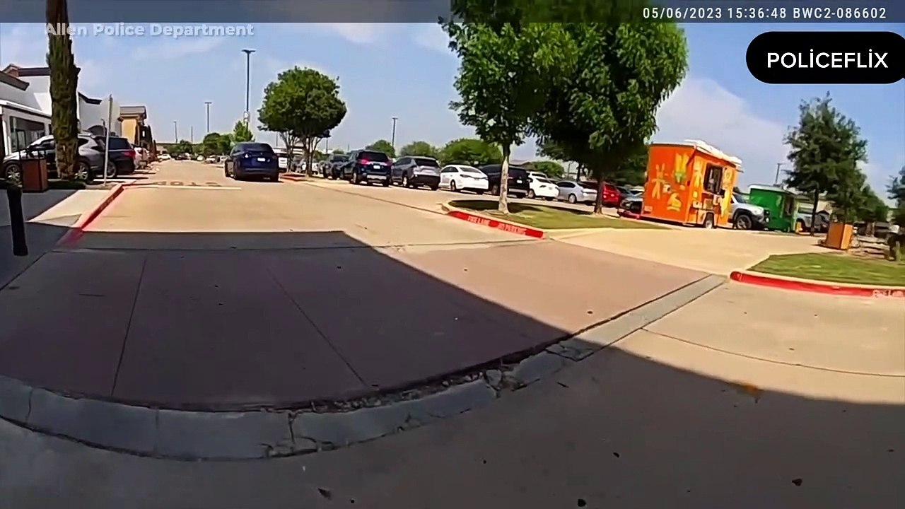 Police release bodycam footage of Texas mall shooting