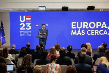 Sánchez valora el dato adelantado de inflación a su llegada al Consejo Europeo