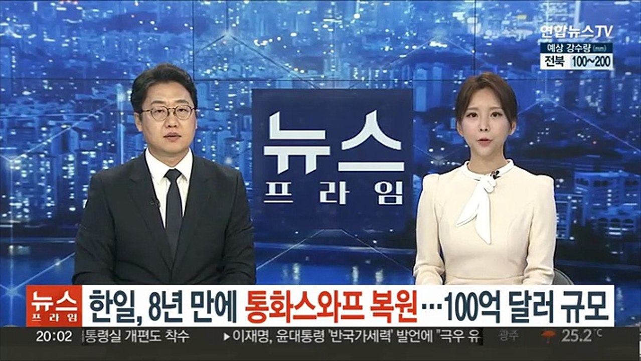 한일, 8년 만에 통화스와프 복원…100억 달러 규모