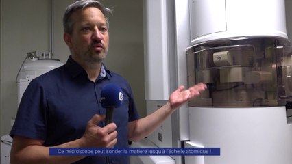 Reportage - Ce microscope peut sonder la matière jusqu'à l'échelle atomique !