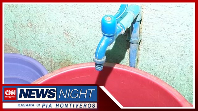 Higit 630,000 kabahayan posibleng maapektuhan ng bawas sa water supply