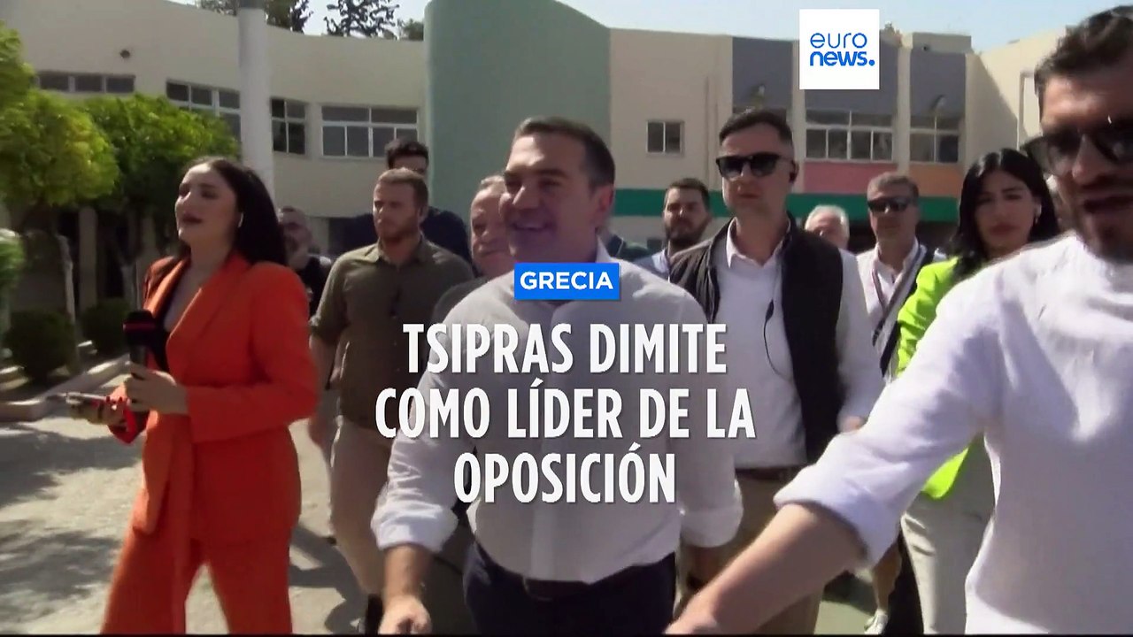 Grecia | Dimite el líder de la izquierda griega Alexis Tsipras tras el triunfo del centro derecha
