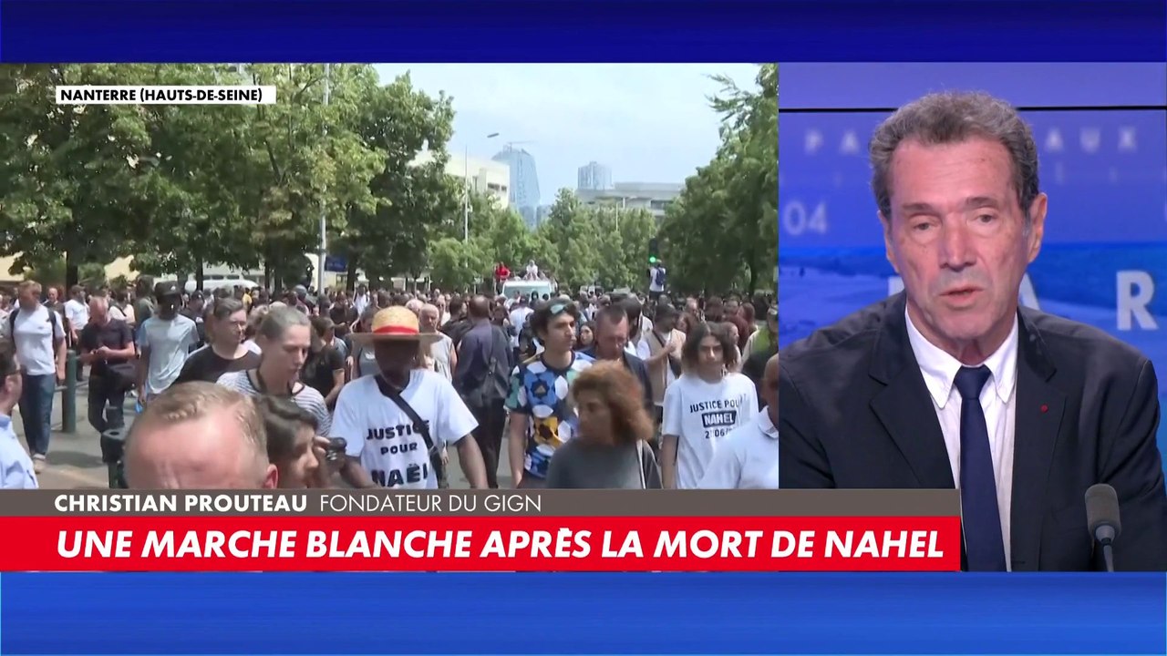 Christian Prouteau : «Une fois de plus, on retiendra les débordements, alors que ce que l'on veut retenir pour le moment, ce sont les gens qui ont une pensée pour un gamin»