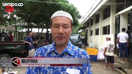 Tak Sedikit Warga yang Pilih Sembelih Hewan Kurban di Rumah Potong