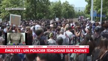 Rassemblements interdits après la mort de Nahel : un policier témoigne sur CNEWS
