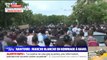 Plusieurs centaines de personnes participent à la marche blanche en mémoire de Nahel, le cortège est parti de la cité Pablo-Picasso à Nanterre