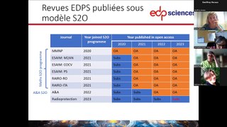 Présentation de l'accord national EDP Sciences