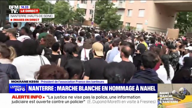 Mort de Nahel: Depuis hier, les policiers sont pris à partis dans les quartiers, on leur tire dessus reconnaît Mokrane Kessi (France des banlieues)