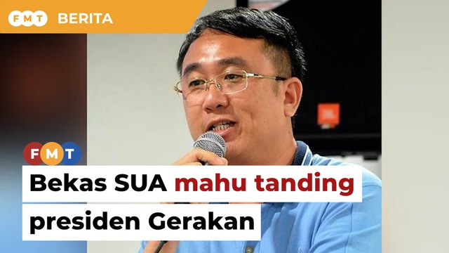 Bekas setiausaha agung umum tanding jawatan presiden Gerakan