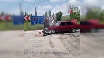 3 véhicules sont entrés en collision à Çorum： 1 blessé