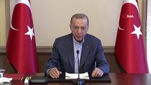 Cumhurbaşkanı Erdoğan: Müslümanların kutsallarına hakaret etmenin düşünce hürriyeti olmadığını Batılı kibir abidelerine eninde sonunda öğreteceğiz