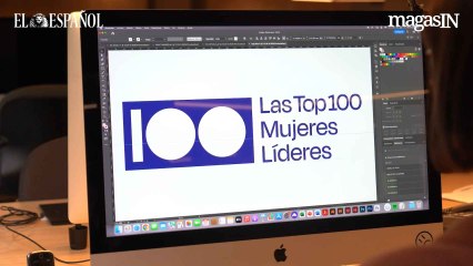 Así creó Morillas la nueva identidad de 'Las Top 100 Mujeres Líderes'.