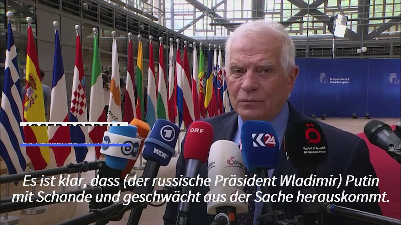 EU-Gipfel: 'Ein geschwächter Putin ist noch gefährlicher'