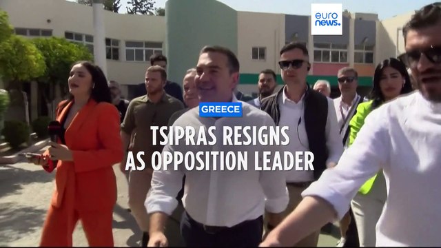 Tsipras steps down as Greece's opposition leader after election defeat