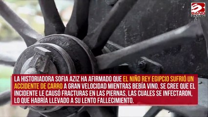 El rey Tutankamón murió en estado de embriaguez al estrellarse su carro de guerra
