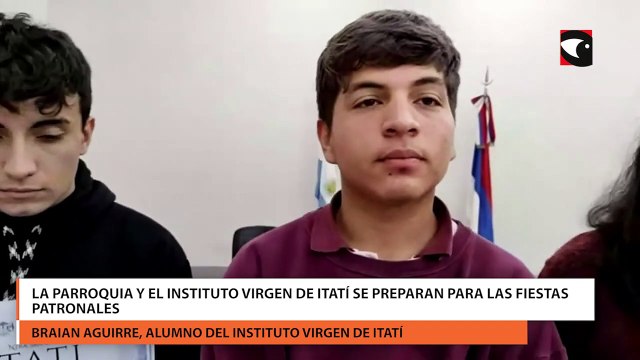 La parroquia y el Instituto Virgen de Itatí se preparan para las fiestas patronales