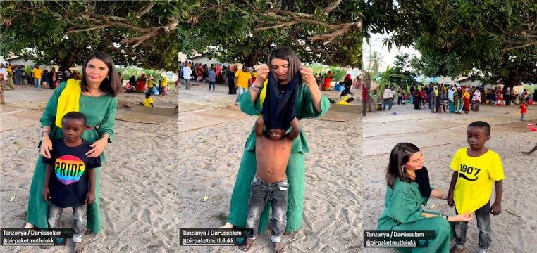 AKP Merkez Karar Yönetim Kurulu üyesi Yıldız bir çocuğun tişörtünü değiştirdi: Gerekeni yaptım