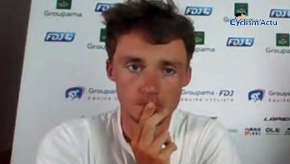 Tour de France 2023 - Valentin Madouas : "C'est un honneur de porter ce maillot de champion de France. On se sens different"