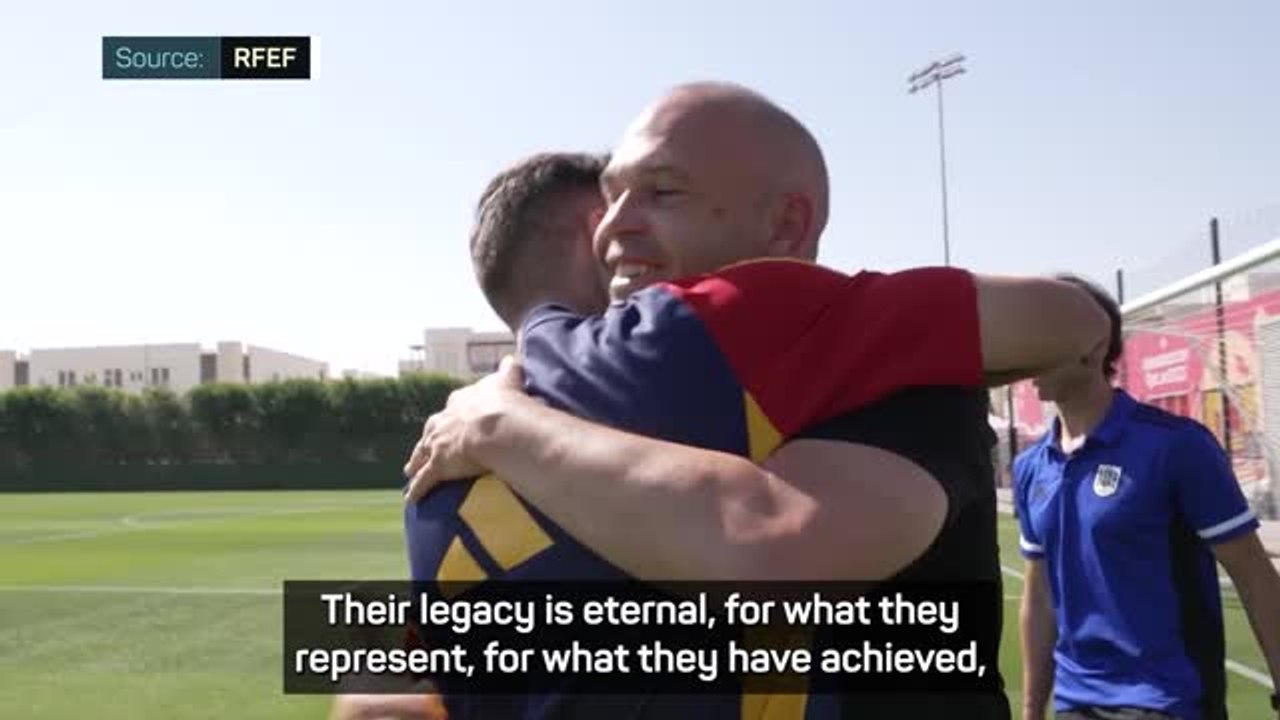 'Their legacy is eternal': Barca greats Iniesta...