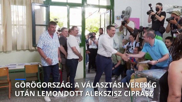 Görögország: a választási vereség után lemond Alekszisz Cíprasz
