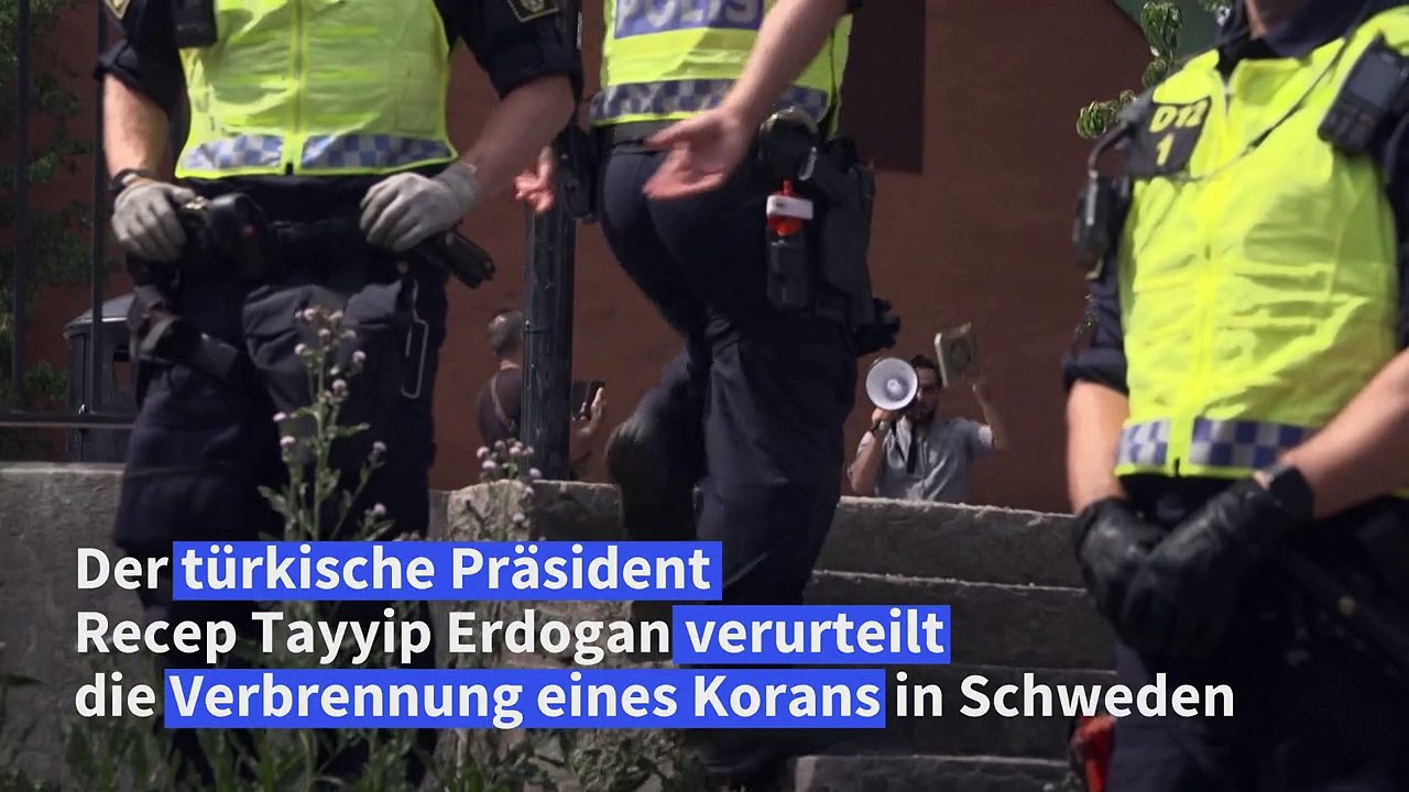 Erdogan verurteilt Koran-Verbrennung in Schweden scharf