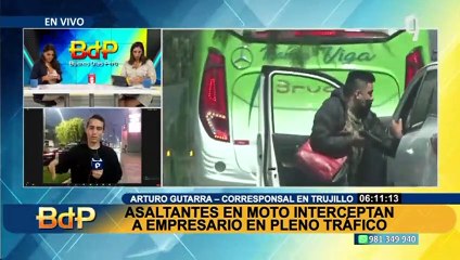 Trujillo: asaltan a empresario que había retirado dinero de banco