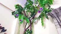 Indoor Space: DIY Ideas for Decorating Big Artificial Trees I Home Hacks & Remedies