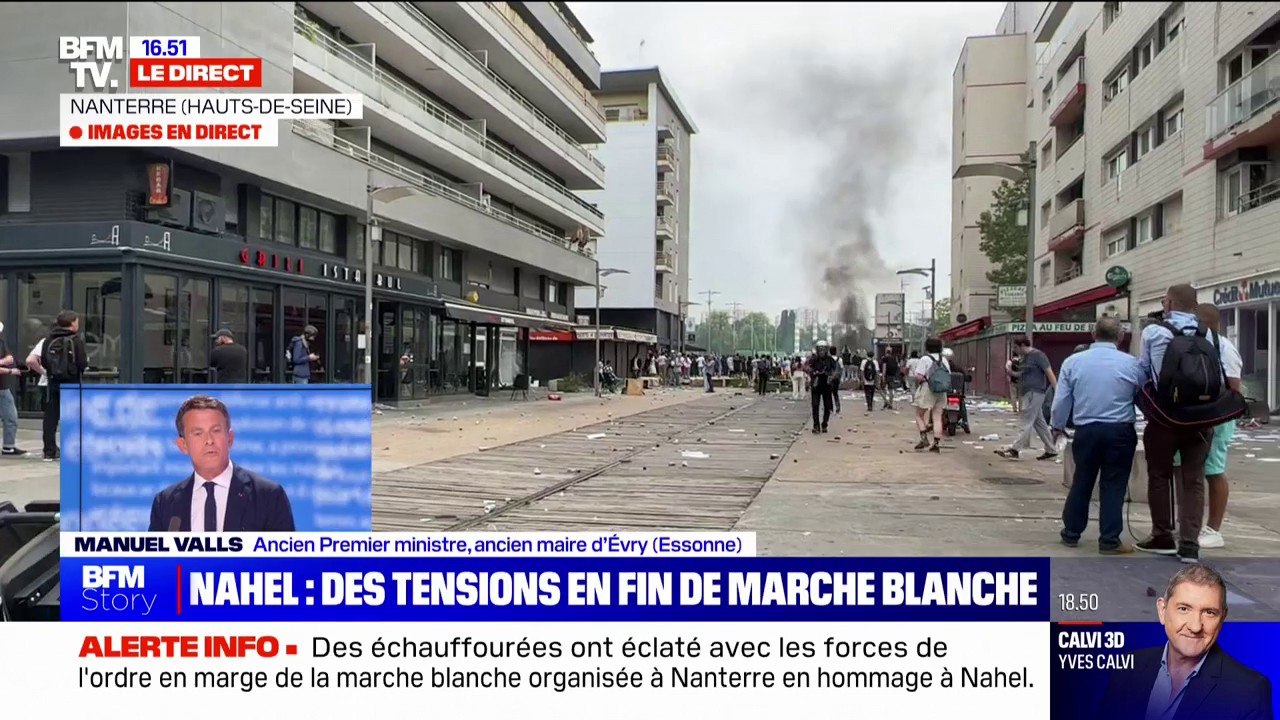 Manuel Valls sur les émeutes urbaines: "Ces violences sont inacceptables"