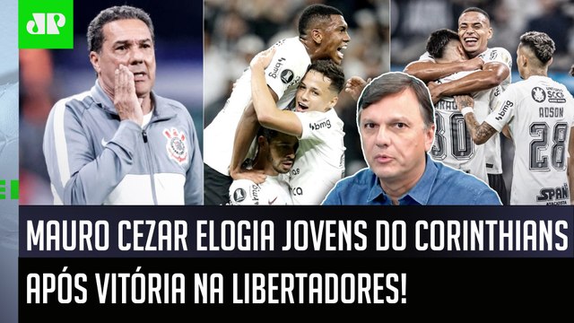 Os MENINOS do Corinthians foram COLOCADOS NUMA FOGUEIRA, mas MOSTRARAM QUE... Mauro Cezar ELOGIA!