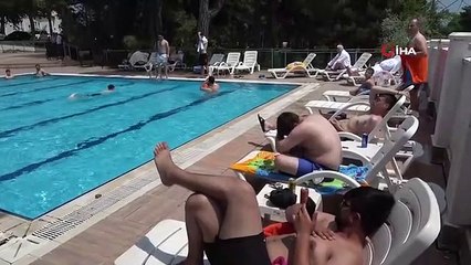 Yaz geldi, havuz sezonu açıldı