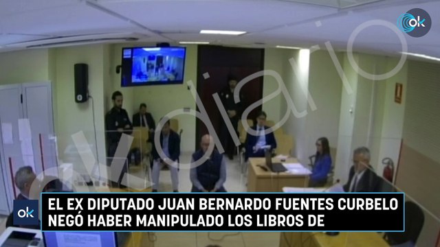 El ex diputado Juan Bernardo Fuentes Curbelo negó haber manipulado los libros de contabilidad