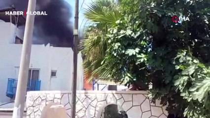 Otelde yangın çıktı, tatilcilerde büyük korku ve panik!