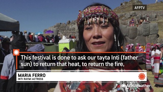 Peruvians celebrate Inti Raymi sun festival