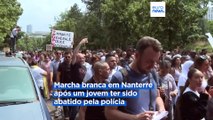 Marcha branca pediu justiça para jovem abatido pela polícia