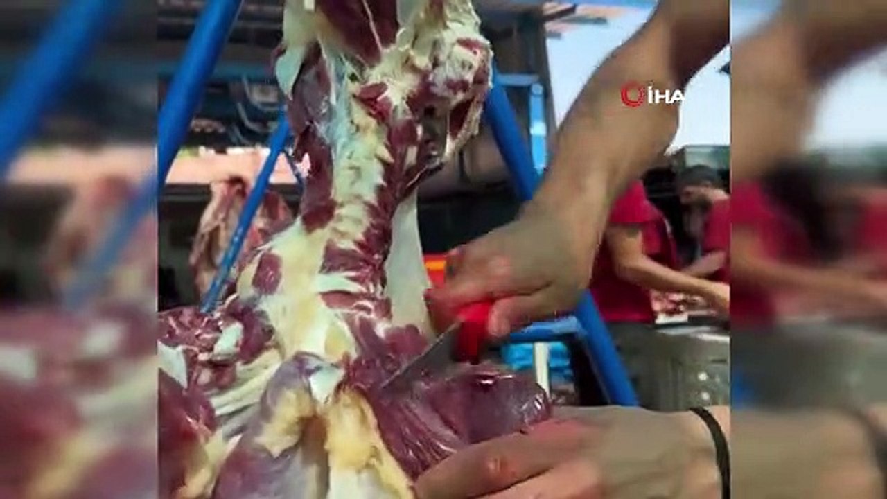 Manisa'da 40 ton kurban eti 6 bin aileye dağıtılacak