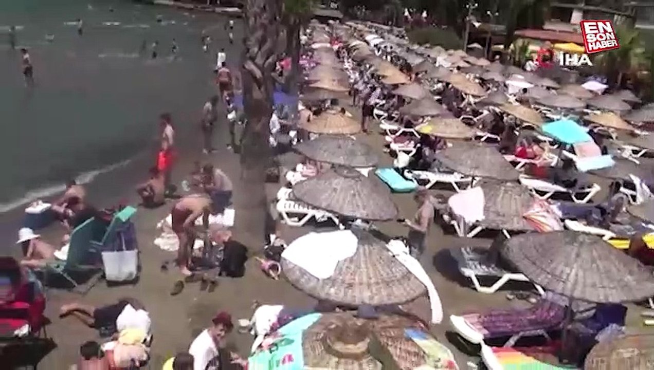 Ölüdeniz ve Akyaka'da tatilci yoğunluğu