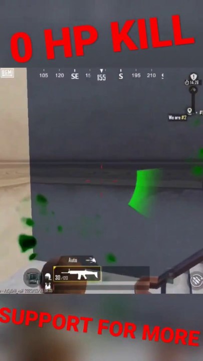 0 HP Kill.. Pubg