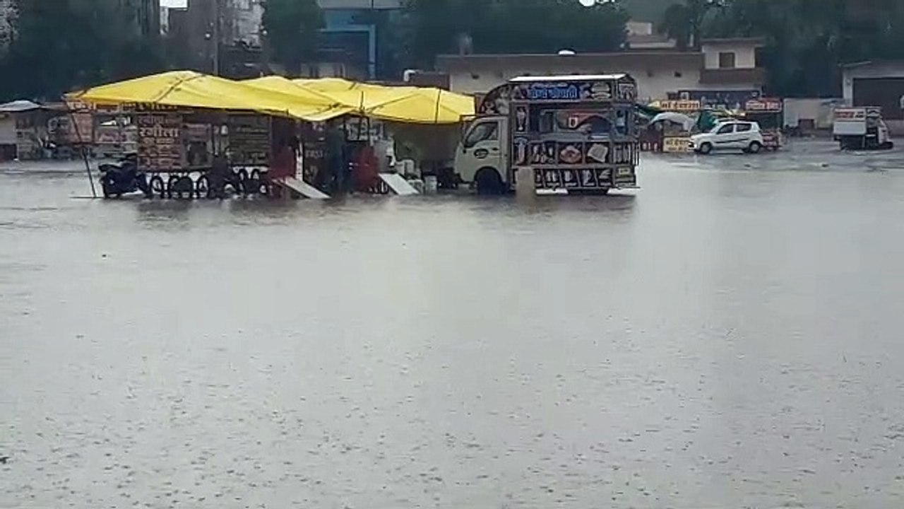Rain in Banswara