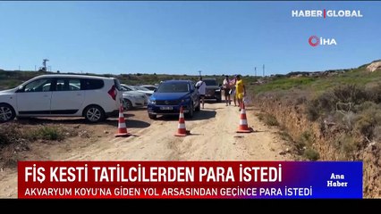 Turizm cenneti Bozcaada'da Akvaryum Koyu'na giriş ücreti krizi yaşandı