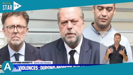 Éric Dupond-Moretti interpellé en pleine rue : échange tendu avec un passant en colère