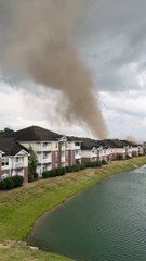 Resident Records Tornado Ripping Through Indiana Neighborhood