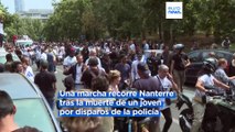 Francia | La marcha en honor a Nahel finaliza en disturbios y enfrentamientos con las autoridades