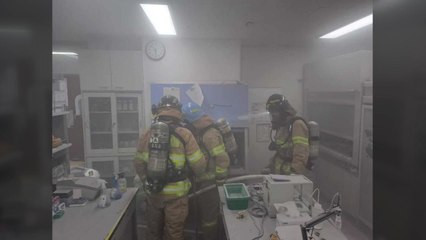 강원대학교 실험실 화재...연구원 1명 경상 / YTN