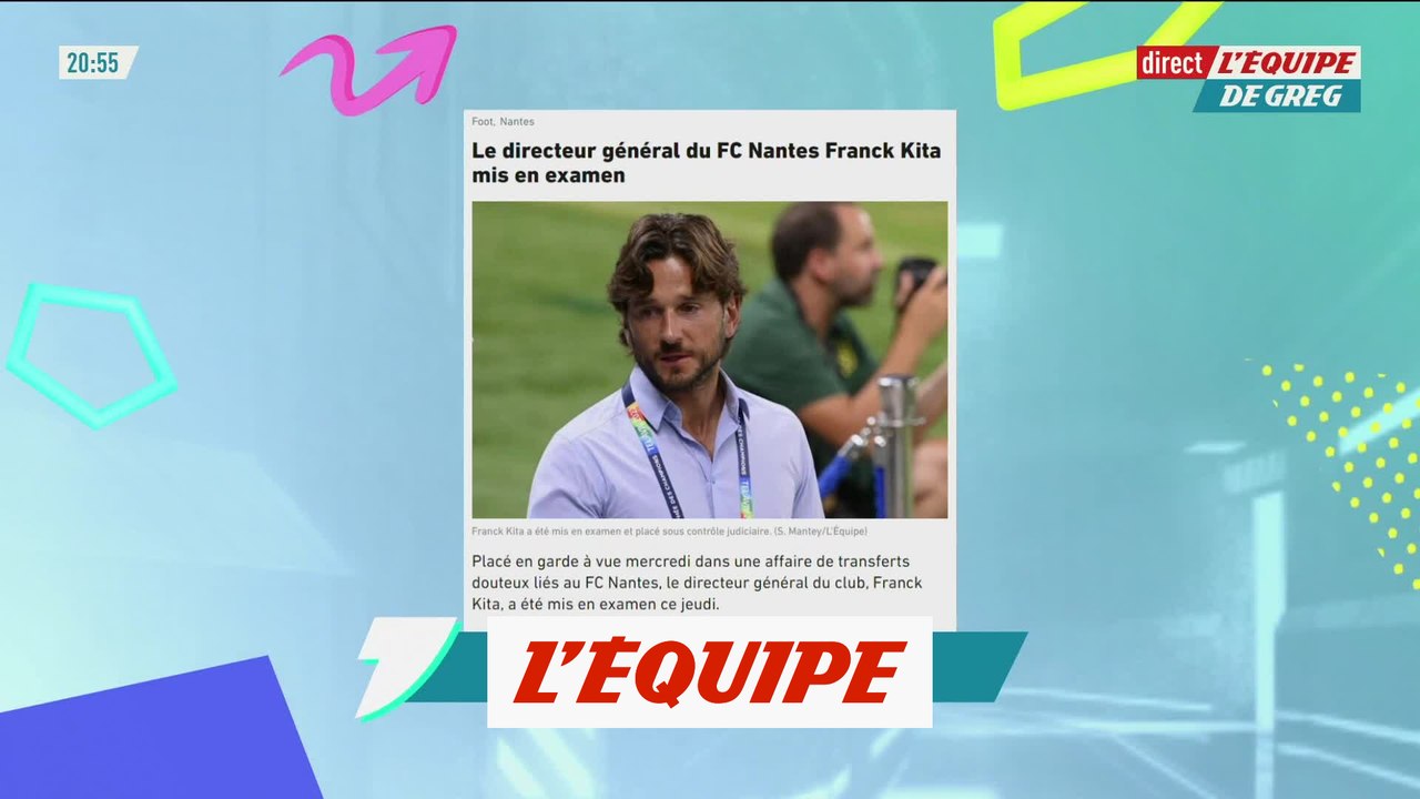Le directeur général du FC Nantes Franck Kita mis en examen - Foot - Nantes