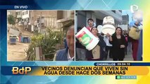 Chorrillos: Sedapal se compromete a enviar cisterna a Loma de Caledonia tras denuncia de BDP