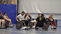 Canterbury wheelchair rugby club invites able-bodied to try out the sport