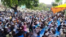 मुस्लिम समाज ने मनाई ईद, बरसते पानी में चला मुबारकबादी का सिलसिला