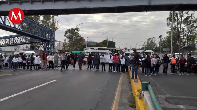 Maestros colapsan carreteras y avenidas de Edomex; estas son las vialidades bloqueadas