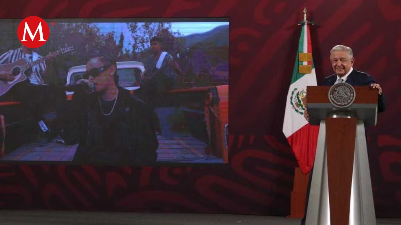 ¡Otra rola! AMLO pide que pongan "Frágil" de Grupo Frontera con Yahritza y Su Esencia