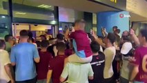 Trabzonspor'un yeni transferleri Orsic ve Fernandez'e coşkulu karşılama